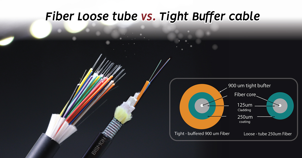 Fiber Loose tube vs Tight Buffer cable ต่างกันอย่างไร
